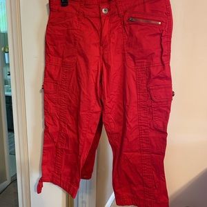 Faded Glory hiking Capri pants. Size 12